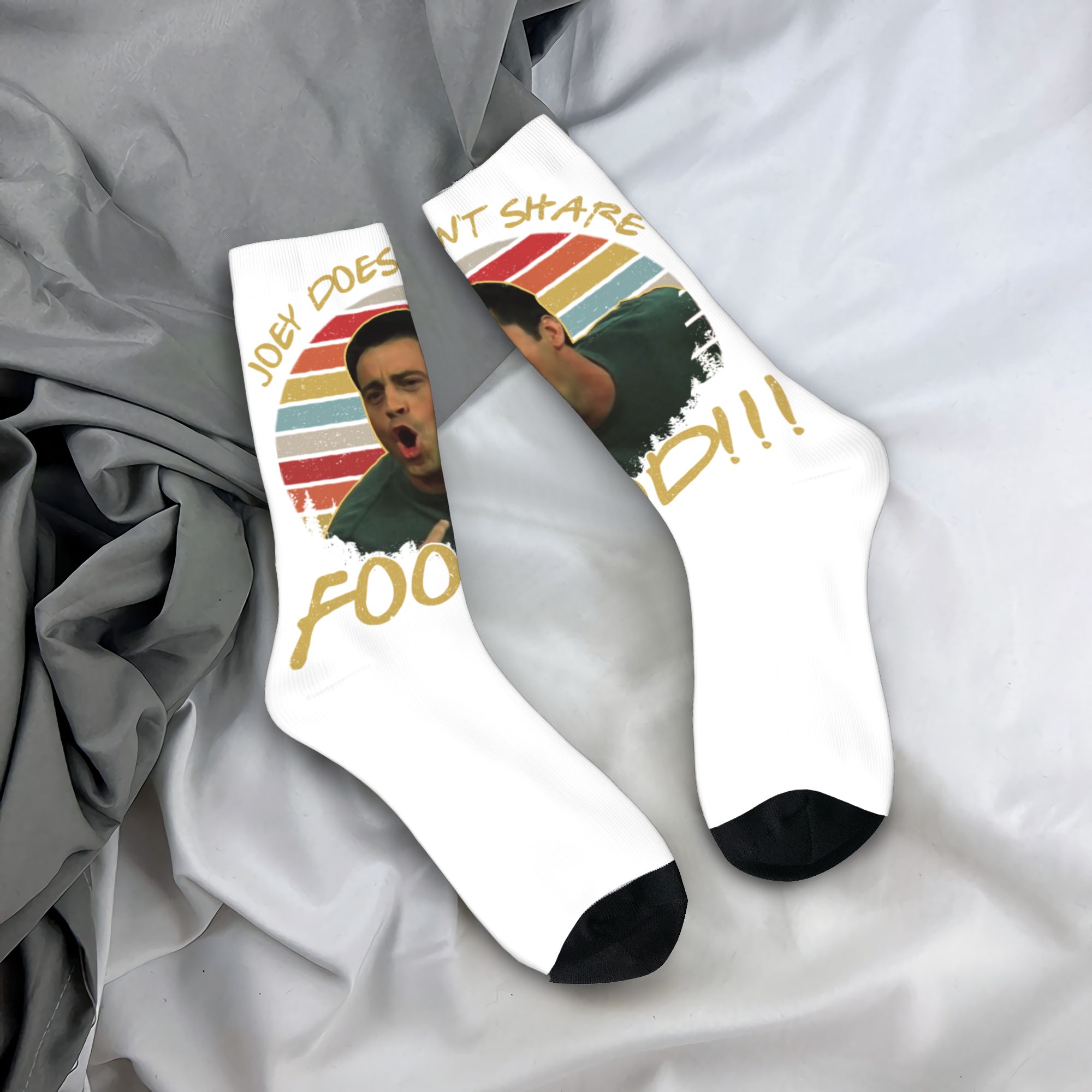 No Show Sock Women - Aangepaste vrienden tv-show mannen vrouwen crew