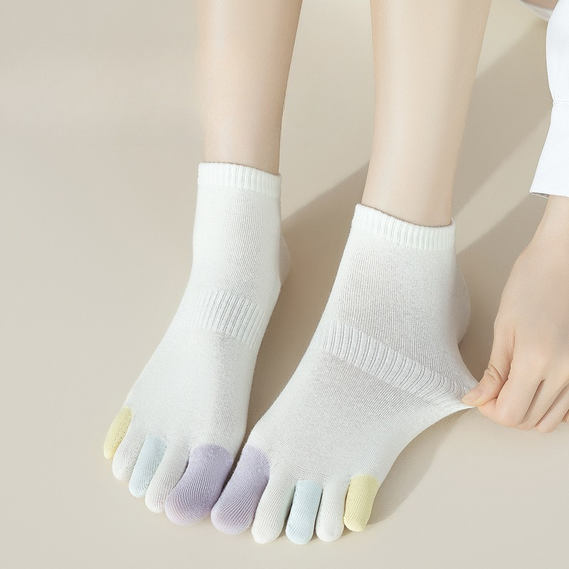 Toe Sock Split - 6 paar Zomer dunne ademende zweetabsorberende