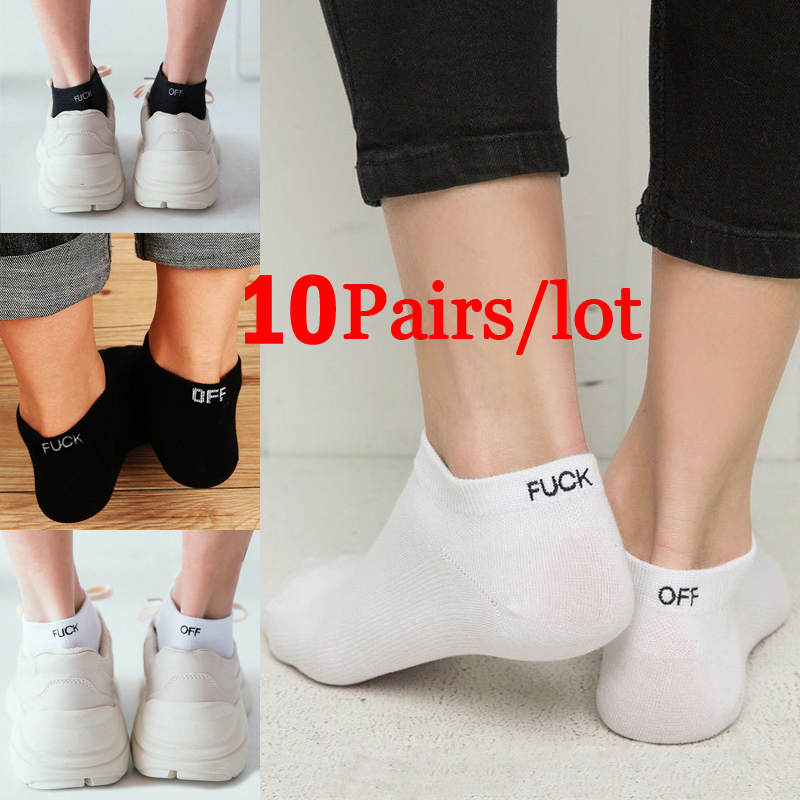 Ankle Sock Low Cut - 10/30Pairs Heren Dun Ademend Zacht Polyester