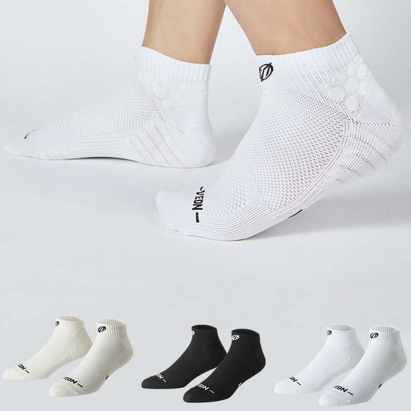 Ankle Brace Sock - Veidoorn 3-paar laag uitgesneden sportsokken gedempte