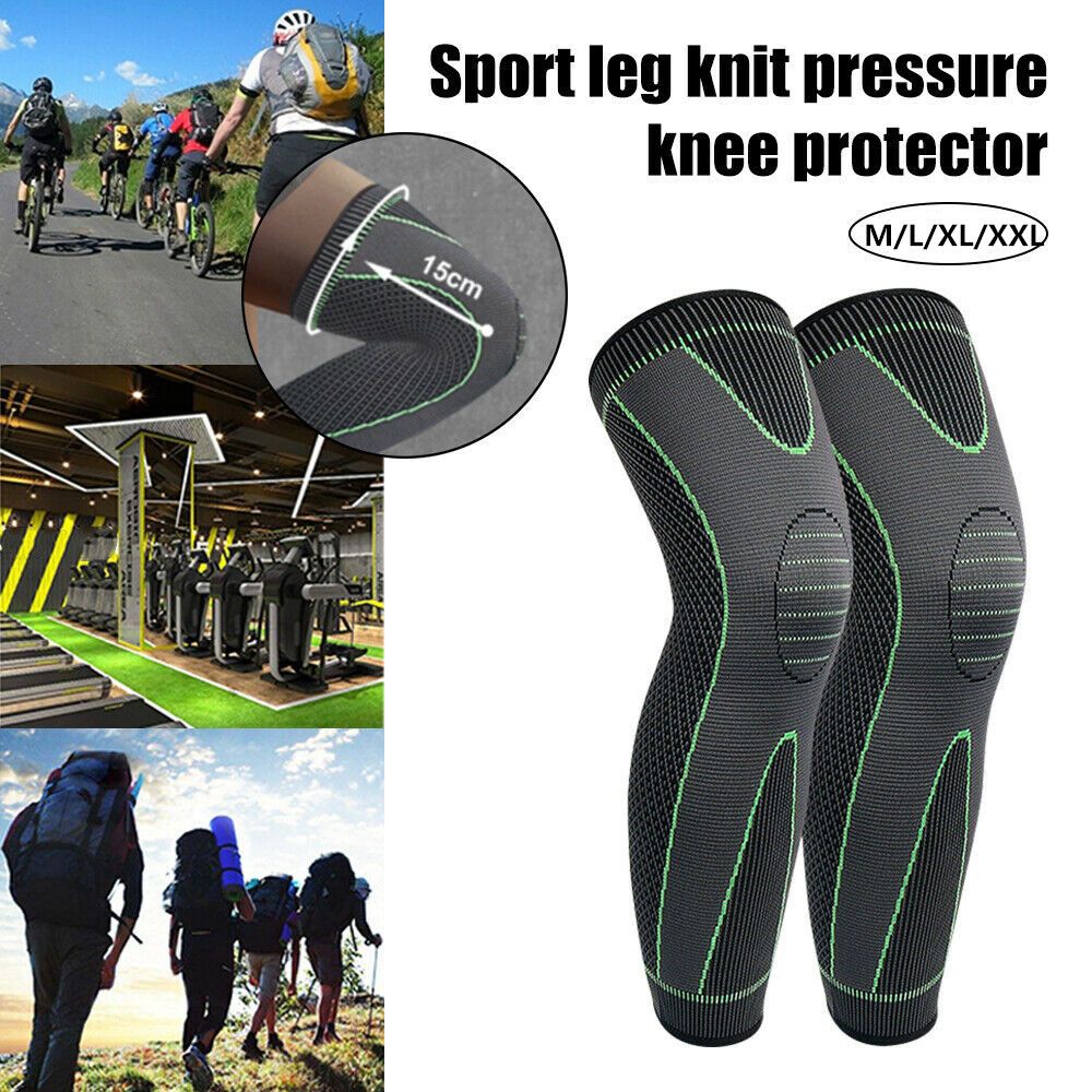 Compression Sleeve Calf - Kniesteun Brace Compressie Lange Volledige Benen