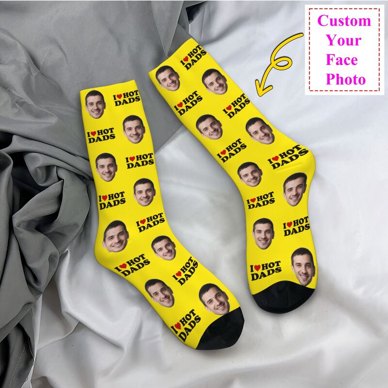 Dress Sock Men - I Love Hot Dads Aangepaste Jurk
