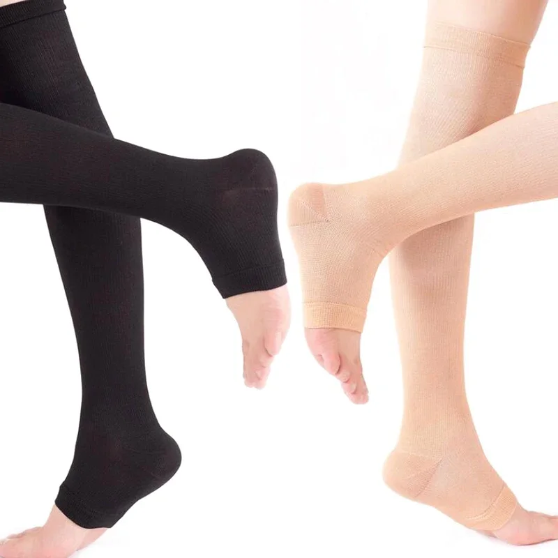 Compression Sleeve Calf - 1 paar compressiekousen van teen tot