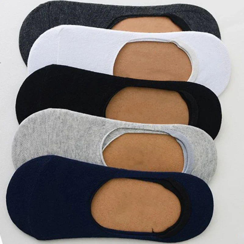 Ankle Sock Low Cut - 5 paar heren bootsokken zomer herfst
