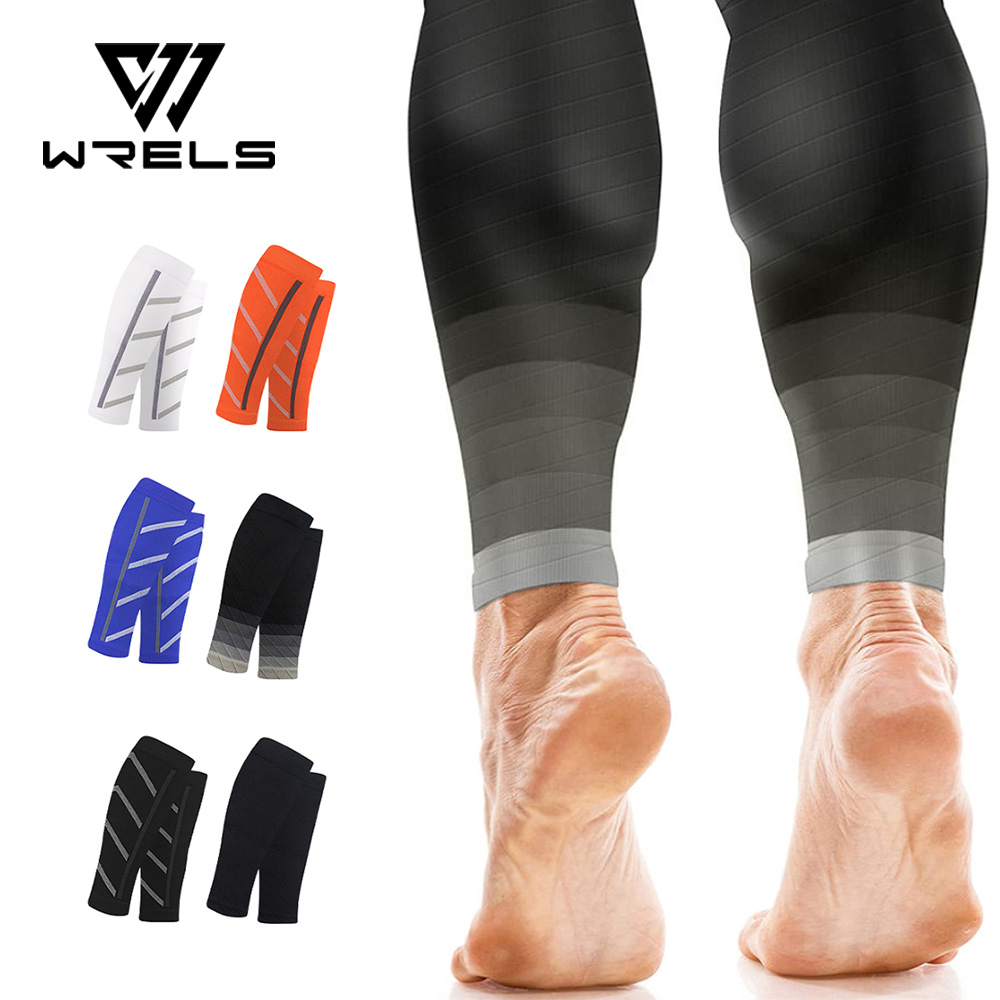 Compression Sleeve Calf - Compressie Sportsokken Kuitondersteuning Assists Night Running
