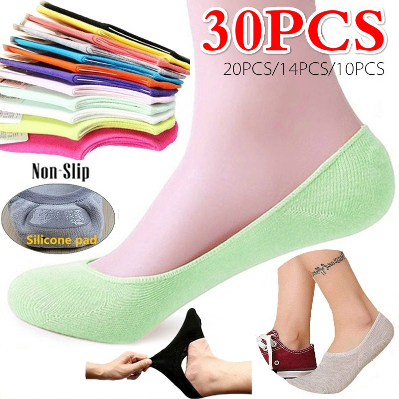 Invisibility Sock Loafer - 5 Pairs 10 Stuks Vrouwen Sokken