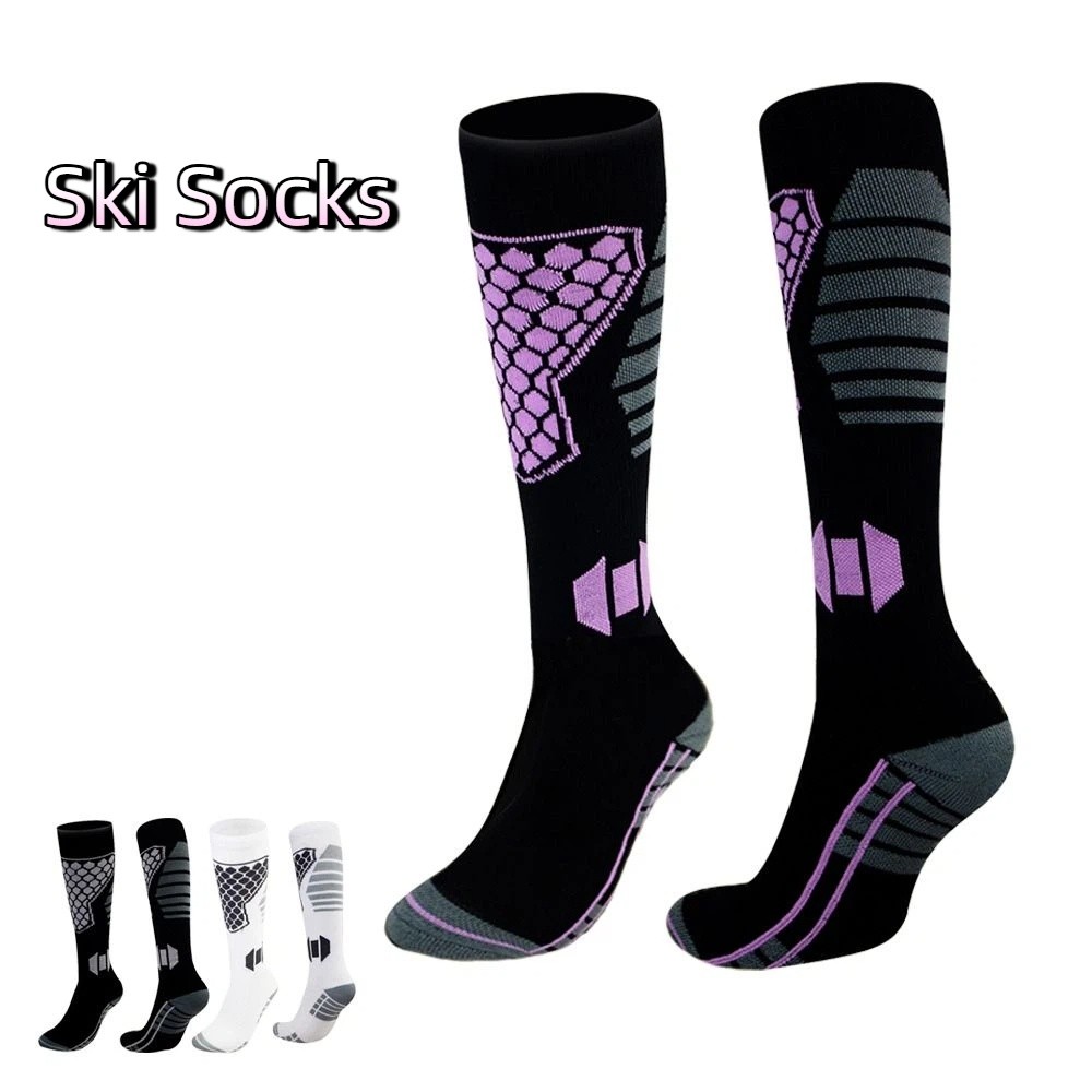Thermal Sock Winter - Nieuwe verdikte skisokken Ademende thermische compressiesokken