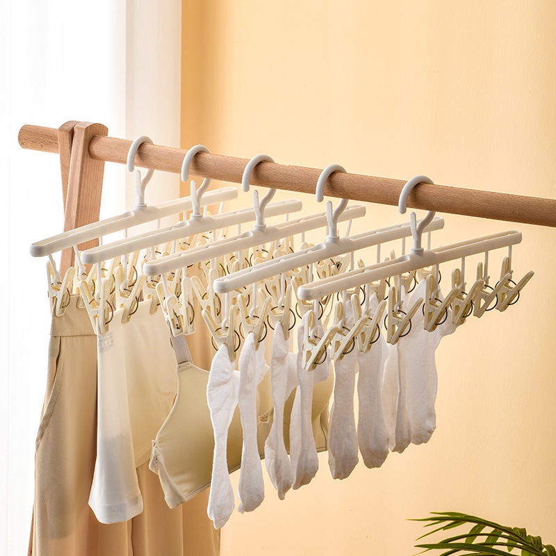 Sock Organizer Tray - 3438 Multifunctioneel Droogrek Met Clip Droogrek