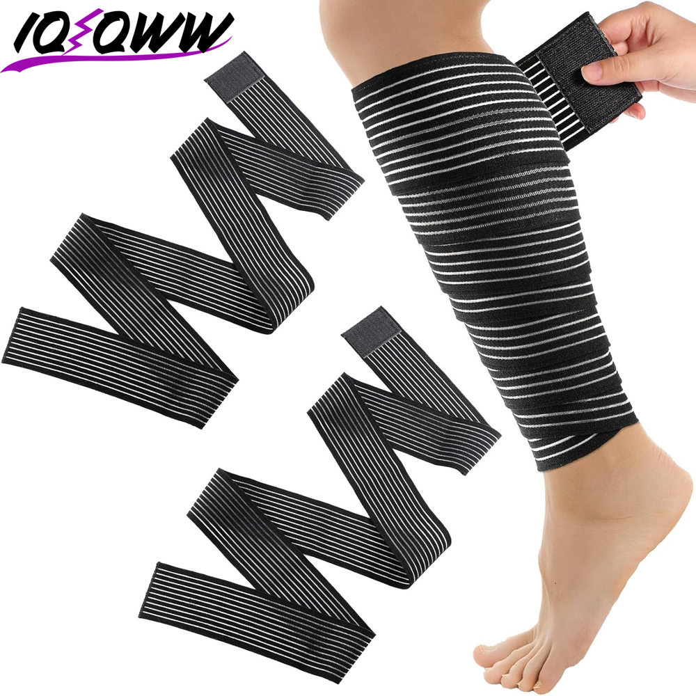 Compression Sleeve Calf - 1PCS 40-300cm Compressie Bandage Protector Knie