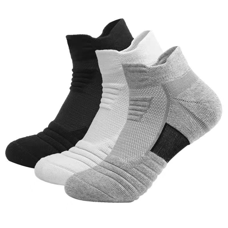 Athletic Sock Cushion - 3 paar ademende mesh-atletische badstof sokken,