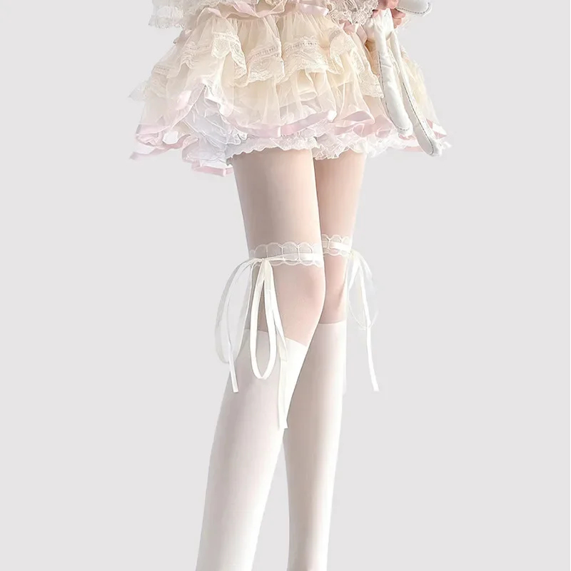 Tights Pantyhose Sheer - Lolita Cos Sweet Tights Dames Leuke