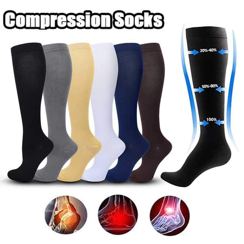 Compression Sleeve Calf - 1 paar compressiesokken voor dames en