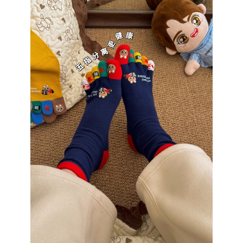 Toe Sock Split - Medium Tube Split Toe Mooie vrouwelijke