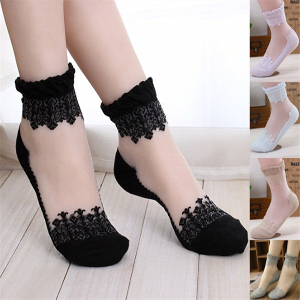 Invisibility Sock Loafer - Vrouw Kant korte sok dunne sokken