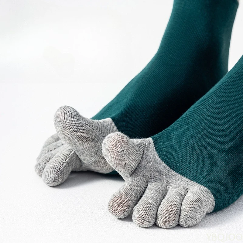 5 paar modieuze herensokken vo - Toe Sock Split recensie en prijs