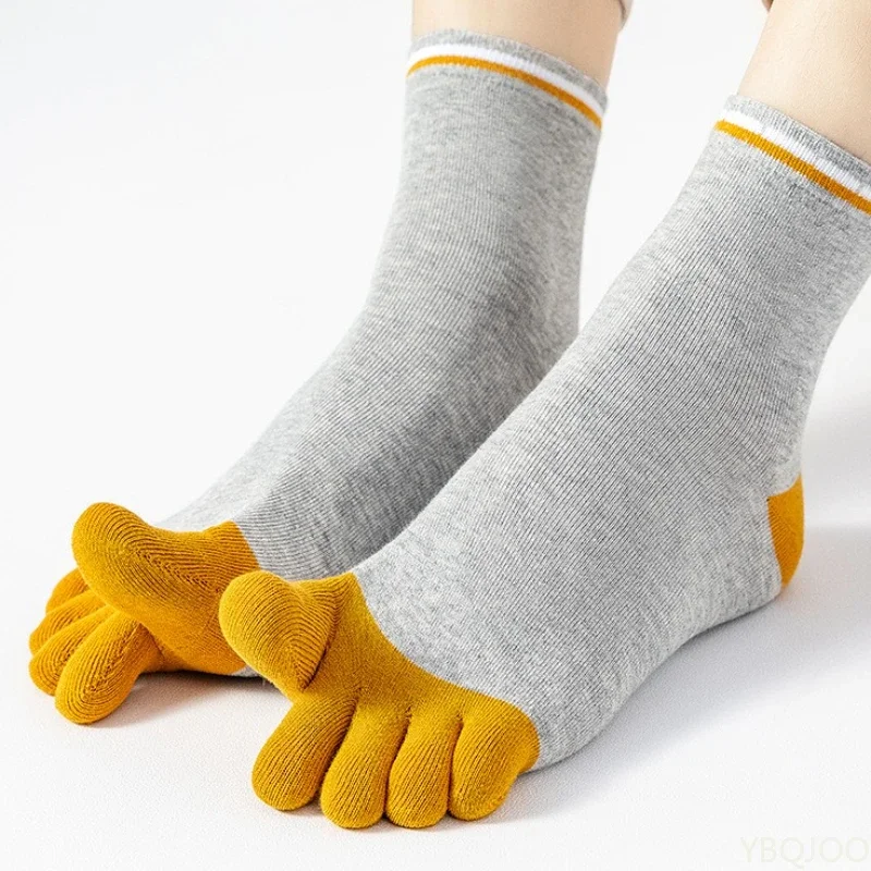 5 paar modieuze herensokken vo - Toe Sock Split recensie en prijs