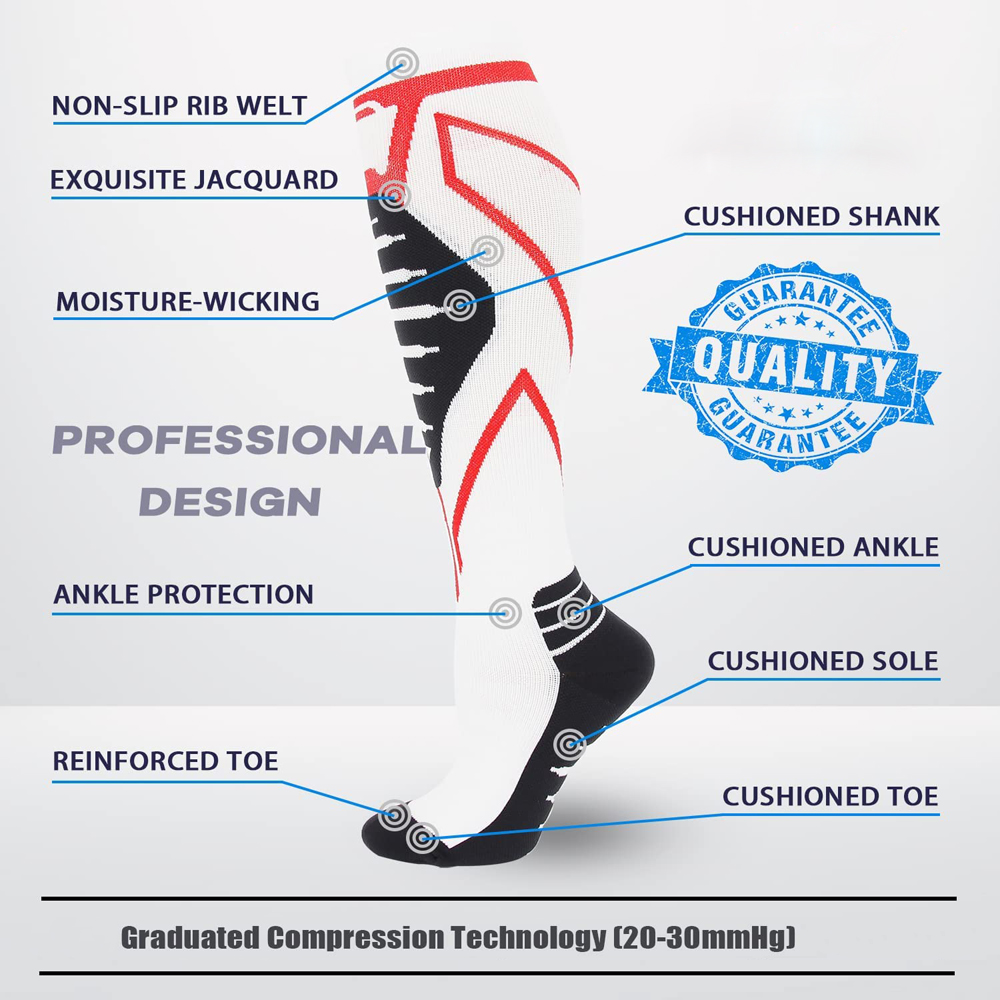 1 paar compressiekousen voor m - Compression Sock Medical recensie en prijs