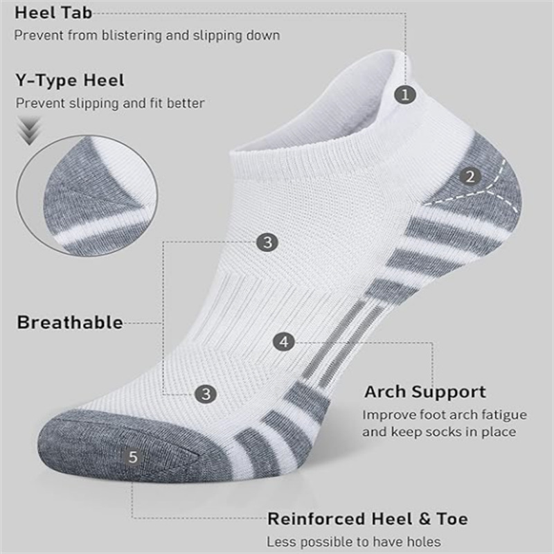 Gedempte, ademende enkelsokken - Athletic Sock Cushion recensie en prijs