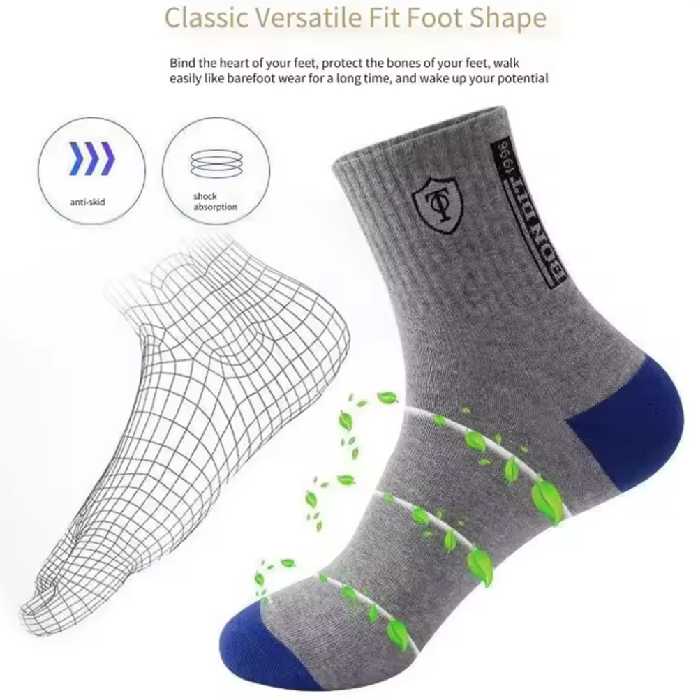 Heren 5/10-pack Premium Thermi - Cotton Crew Sock Pack recensie en prijs
