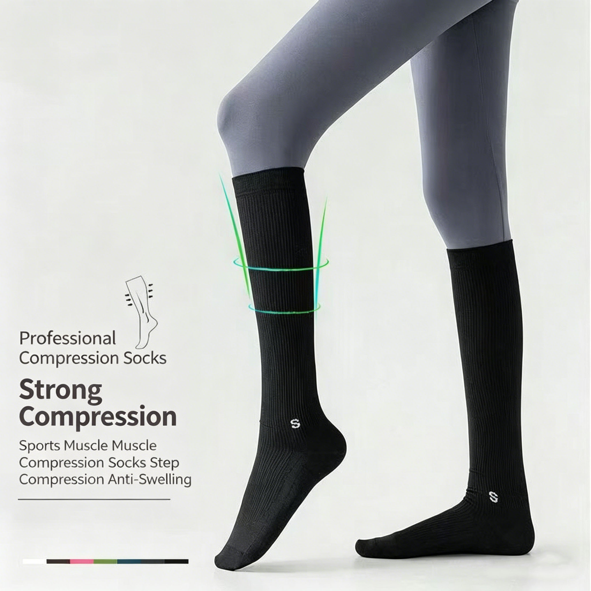 Professionele sportcompressiek - Compression Sleeve Calf recensie en prijs