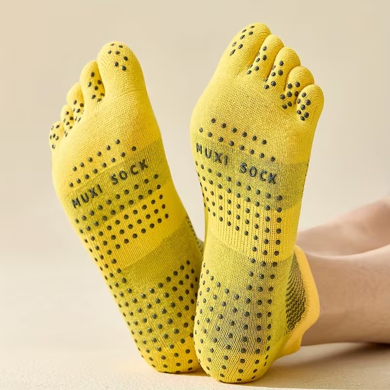 Heren 3-paar teensokken Antisl - Grip Sock Yoga recensie en prijs