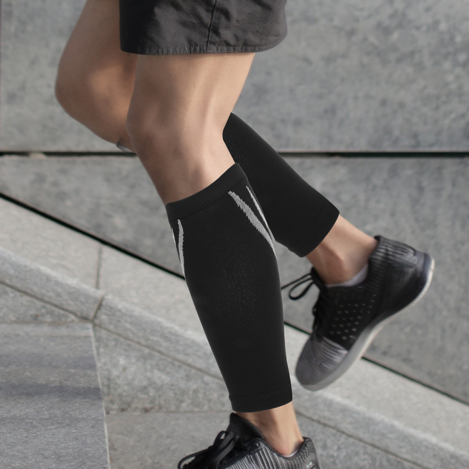 1 paar kuitcompressiemouwen, a - Compression Sleeve Calf recensie en prijs