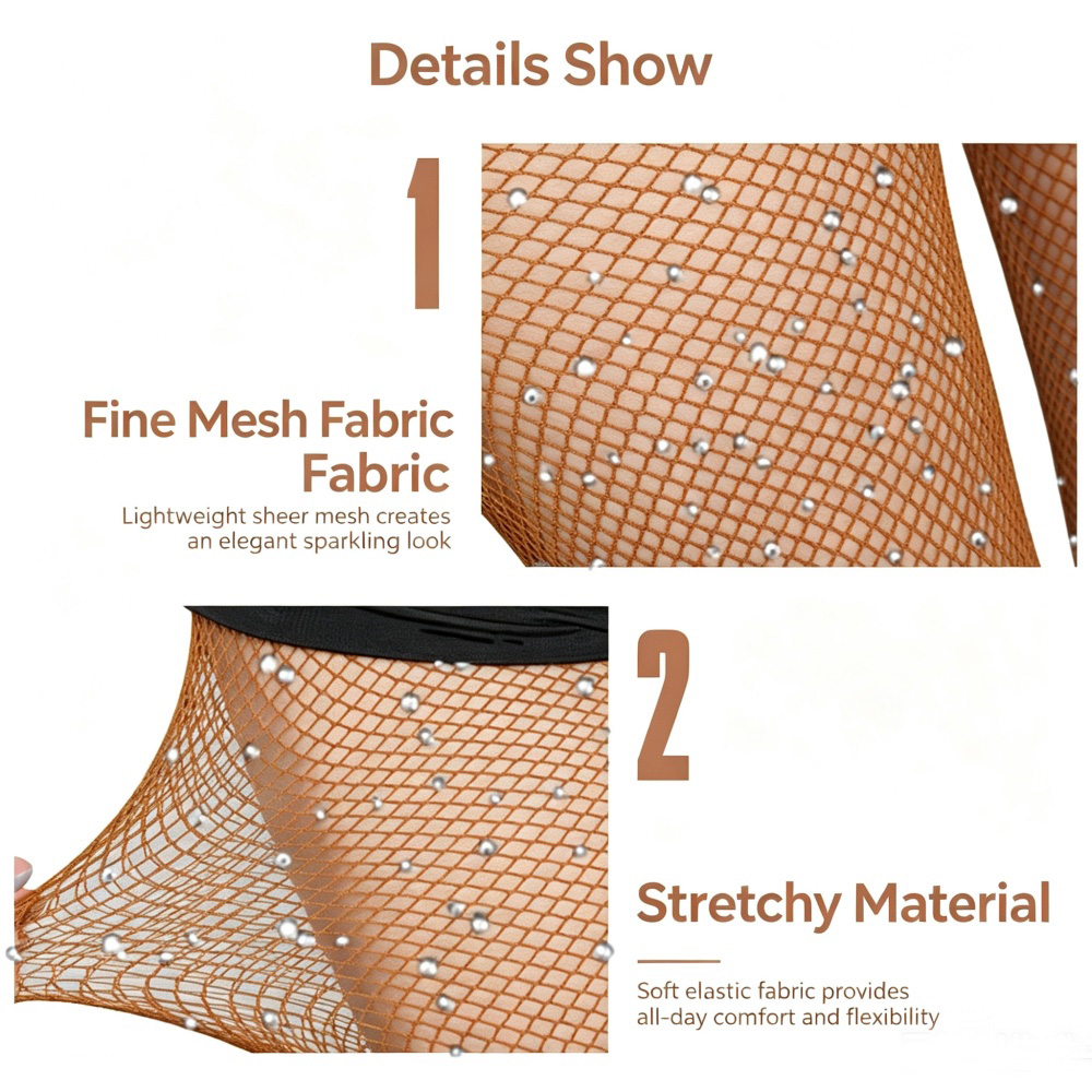 Hoge elastische harde netvisne - Fishnet Stocking Women recensie en prijs