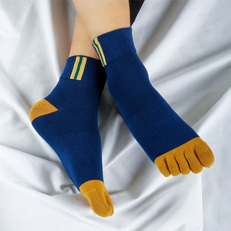 5 paar heren casual katoenen s - Toe Sock Split recensie en prijs