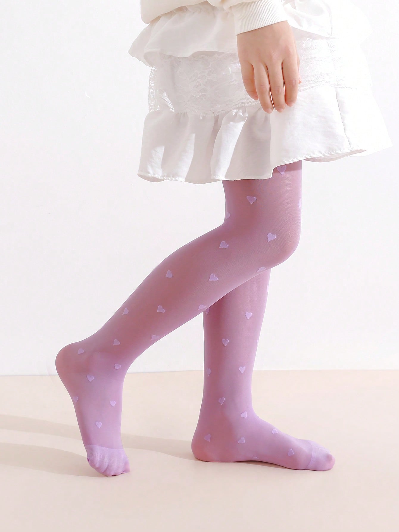 3 Stuks Meisjes Hart Print Pan - Tights Pantyhose Sheer recensie en prijs