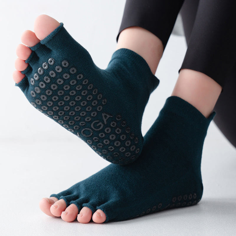 Yoga Sokken Half Teen Anti-Sli - Grip Sock Yoga recensie en prijs