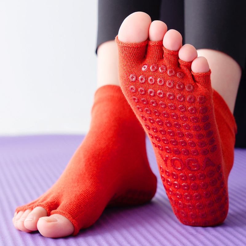 Yoga Sokken Half Teen Anti-Sli - Grip Sock Yoga recensie en prijs
