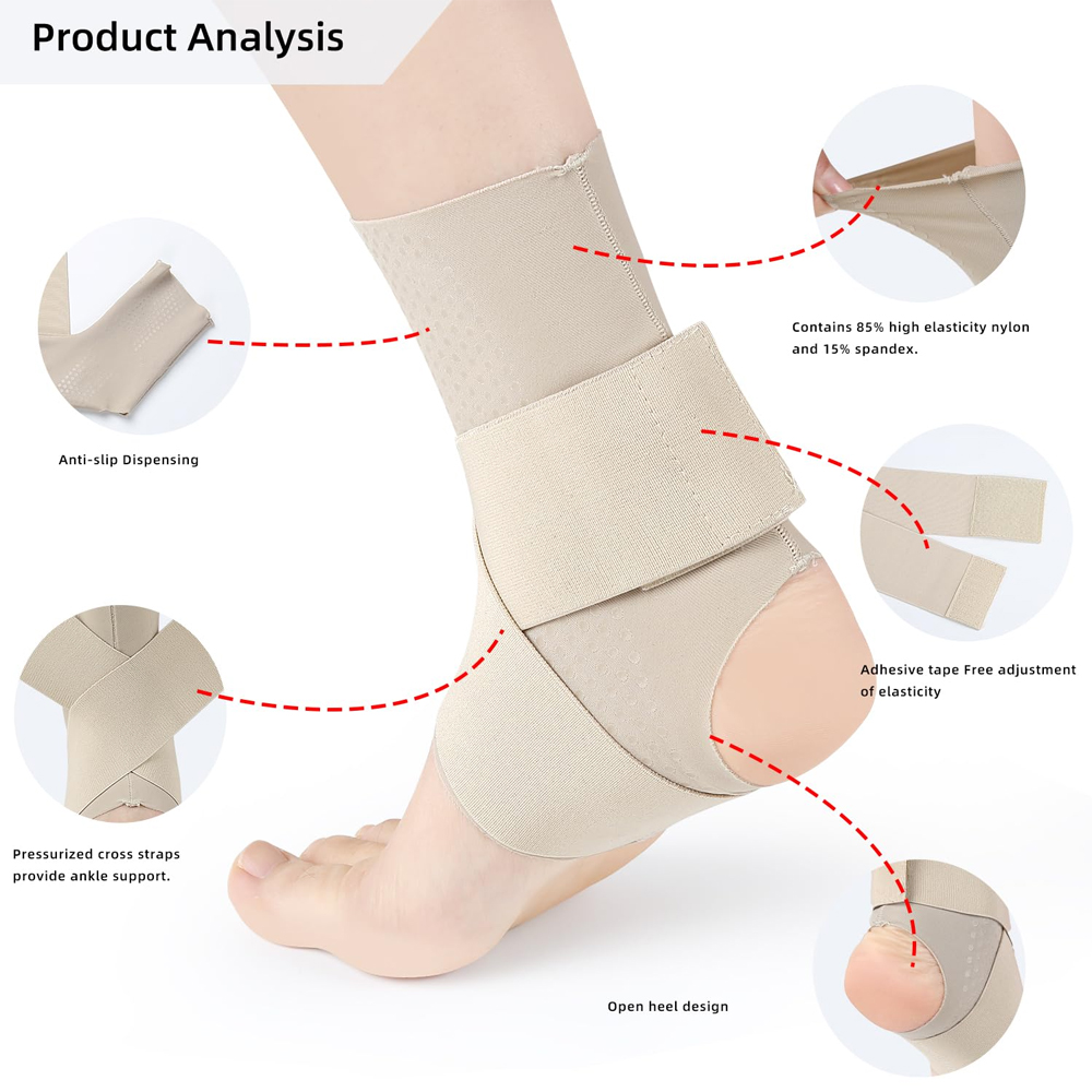 1 Stuks Verstelbare Compressie - Ankle Brace Sock recensie en prijs