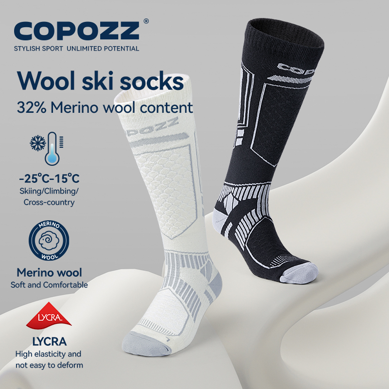 COPOZZ Nieuwe Winter Skisokken - Thermal Sock Winter recensie en prijs