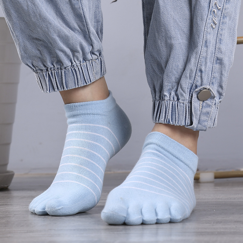 1/5 paar dames gestreepte vijf - Ankle Sock Low Cut recensie en prijs