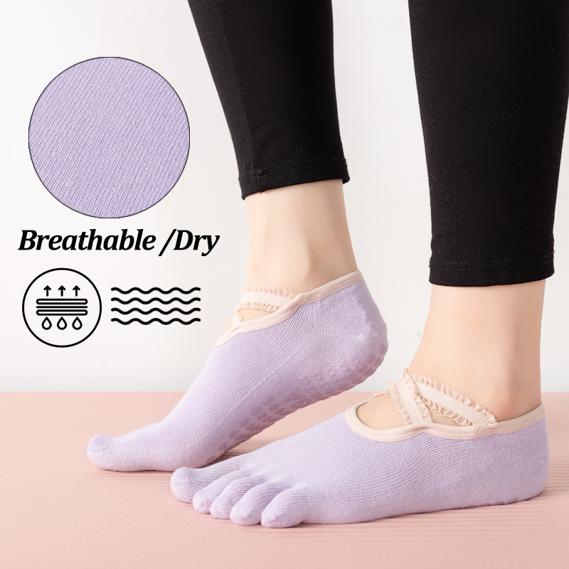 Dames antislip pilates sokken  - Grip Sock Yoga recensie en prijs