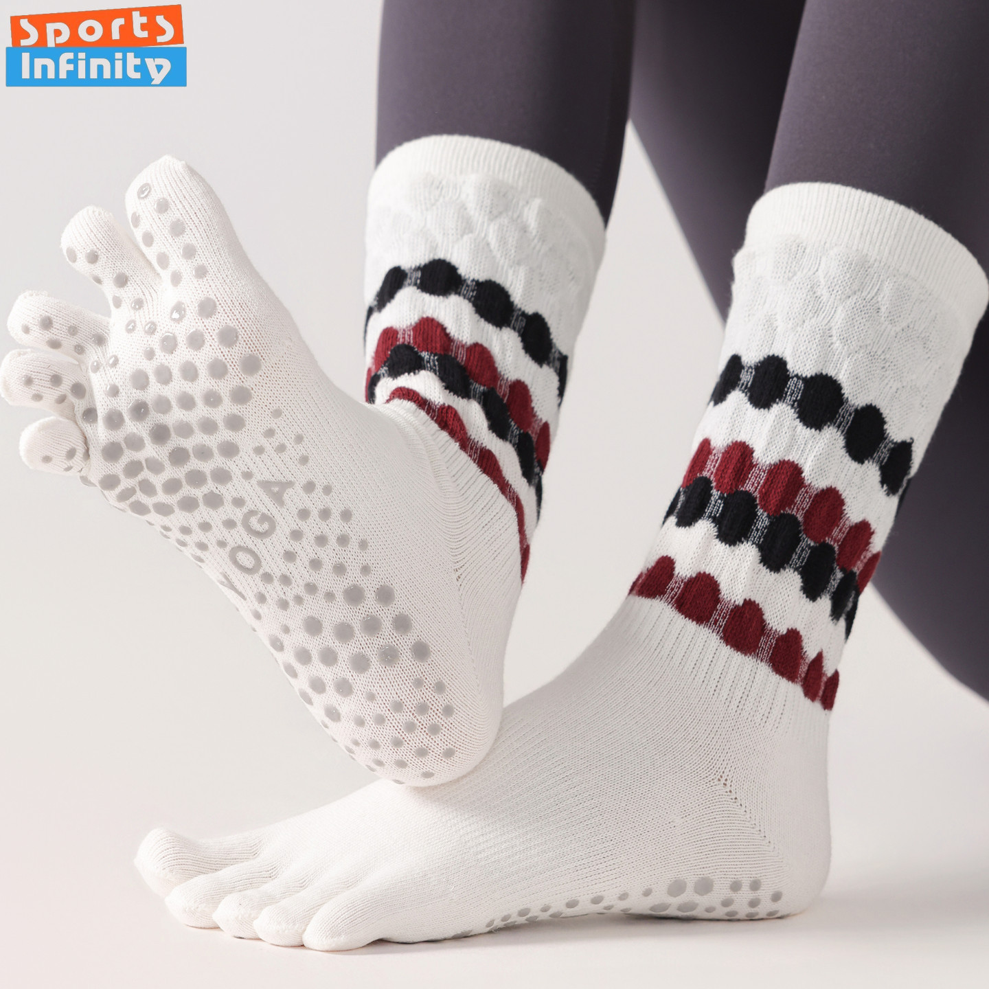 Mode Vijf Vinger Yoga Sokken A - Toe Sock Split recensie en prijs