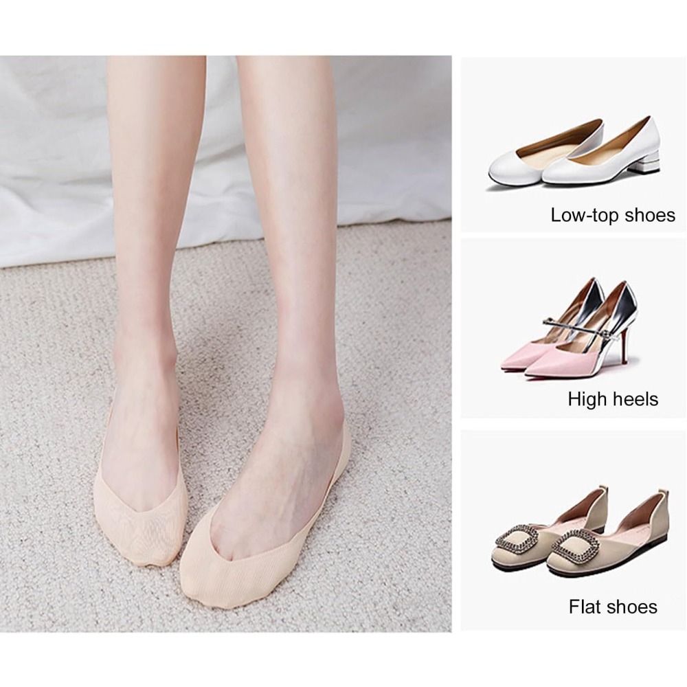 6 paar No Show-sokken voor dam - Invisibility Sock Loafer recensie en prijs