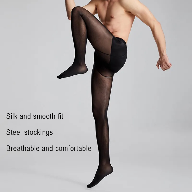 Plus Size Mannen Sexy Sheer Zw - Tights Pantyhose Sheer recensie en prijs