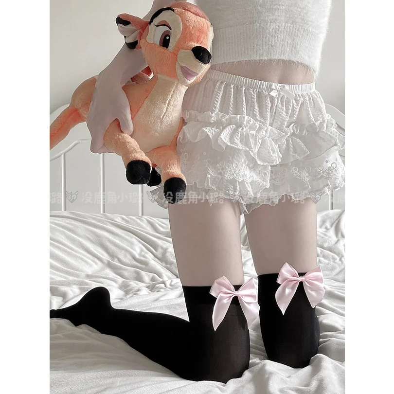Sexy vrouwen Kousen Roze Boog  - Thigh High Sock Stay Up recensie en prijs