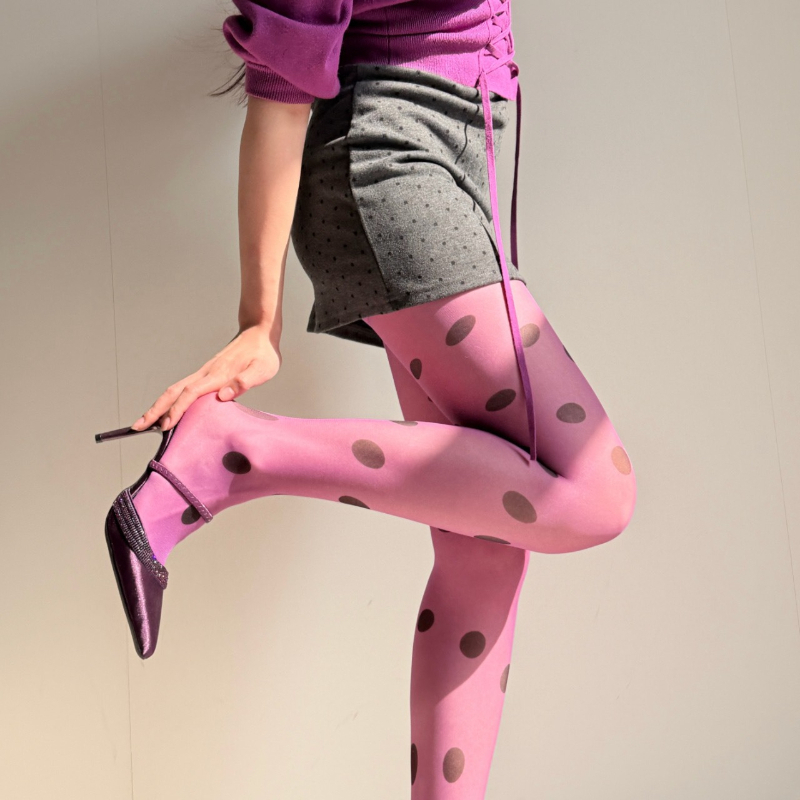 Retro Polka Dot Sheer Panty's  - Tights Pantyhose Sheer recensie en prijs