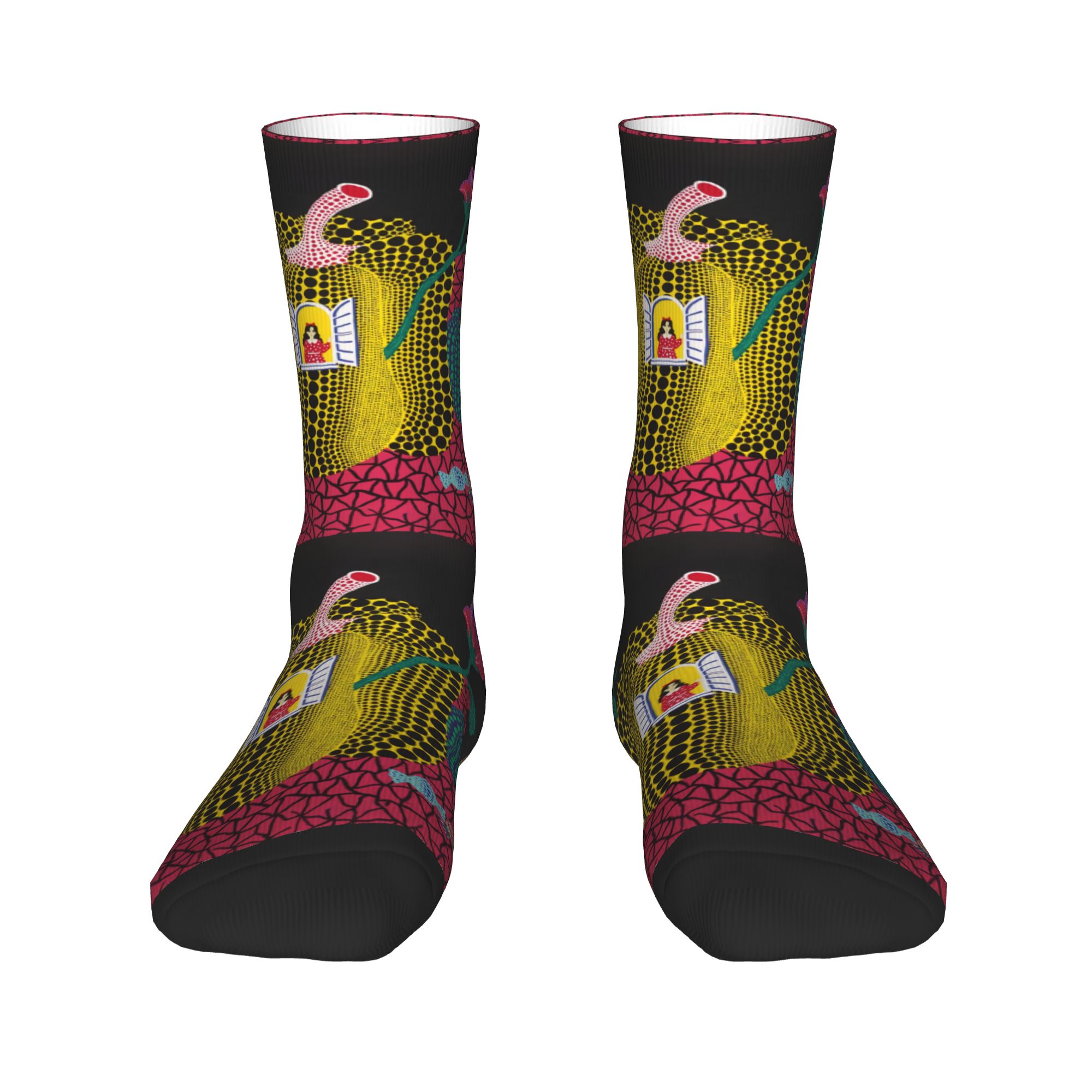 Aangepaste Yayoi Kusama abstra - Dress Sock Men recensie en prijs