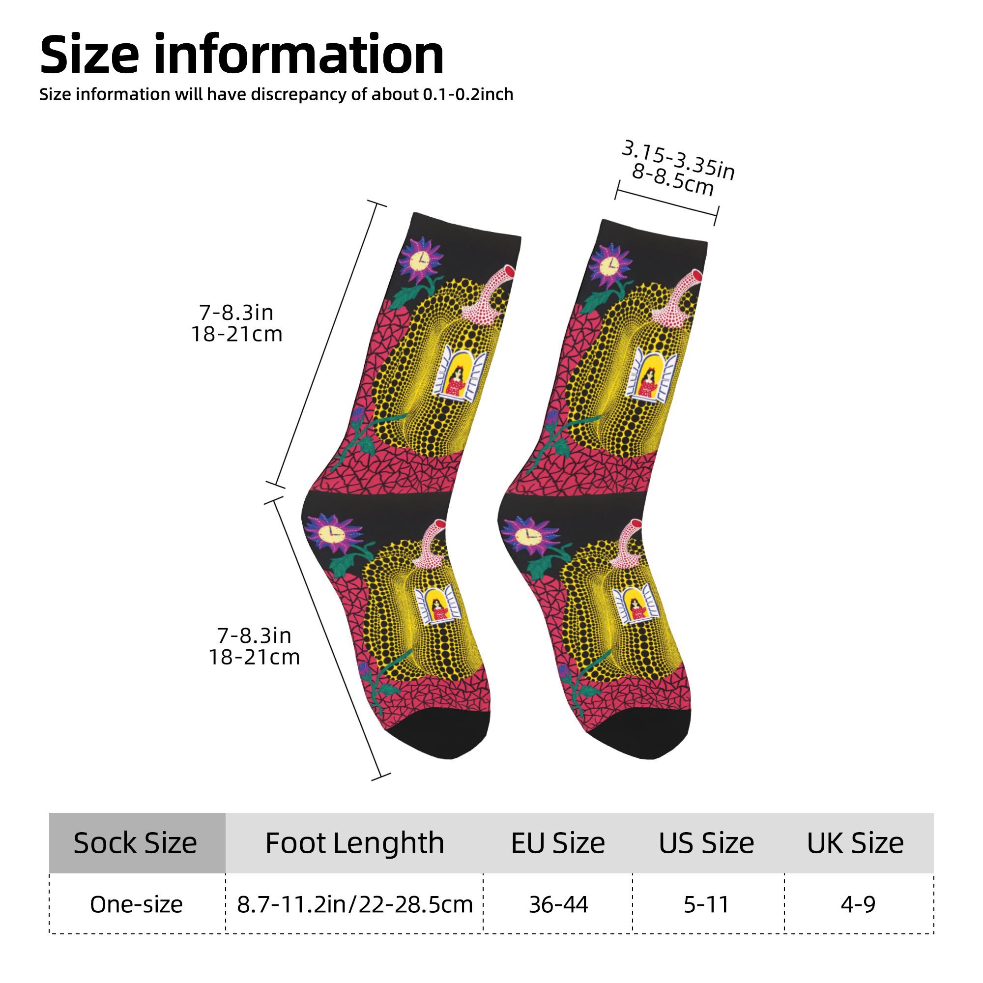 Aangepaste Yayoi Kusama abstra - Dress Sock Men recensie en prijs