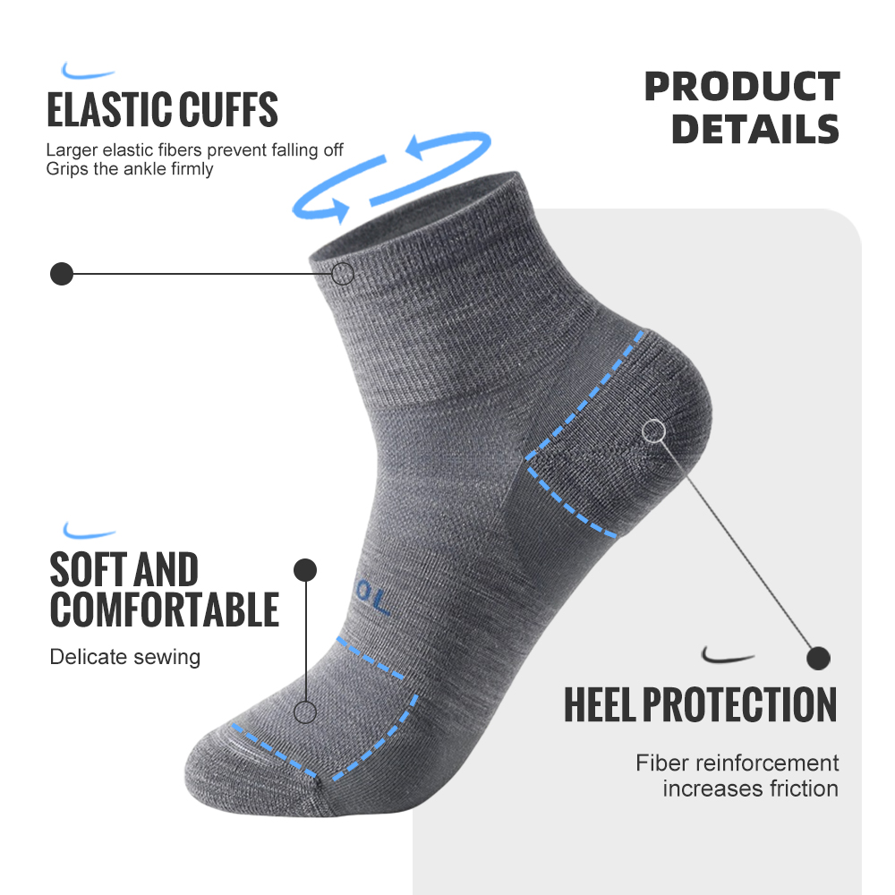 WRELS Merinowollen sokken Comp - Wool Hiking Sock recensie en prijs