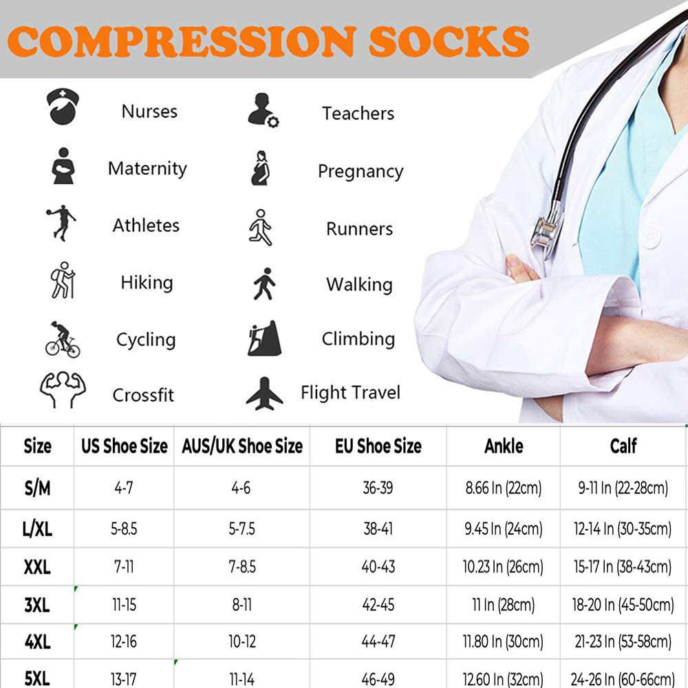 Brothock 3 Pairs Voor Dropship - Compression Sock Medical recensie en prijs
