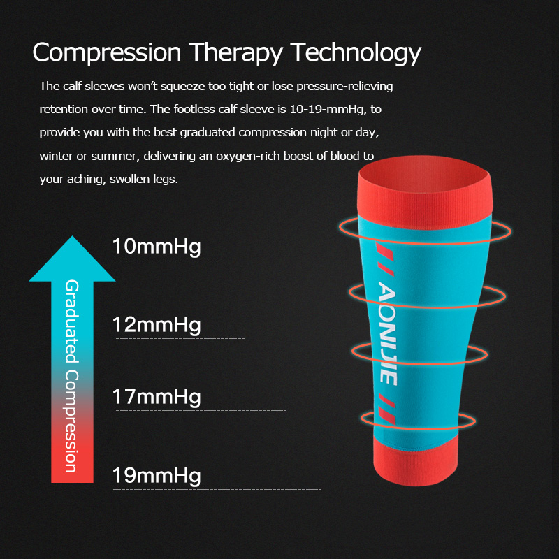 AONIJIE E4405 Gebreide Compres - Compression Sleeve Calf recensie en prijs
