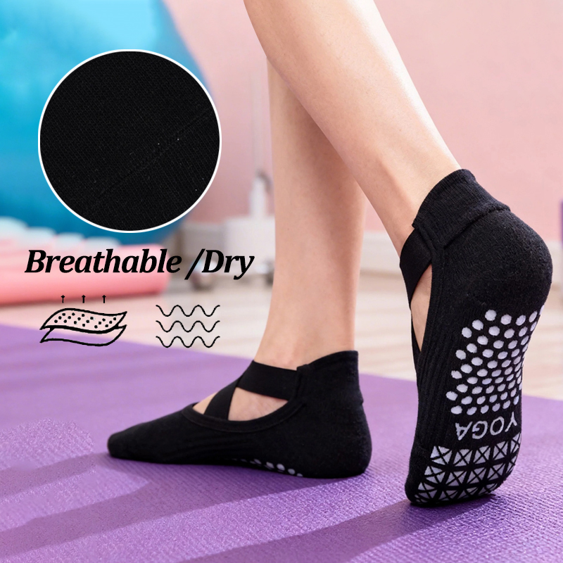 Dames antislip yogasokken sili - Grip Sock Yoga recensie en prijs