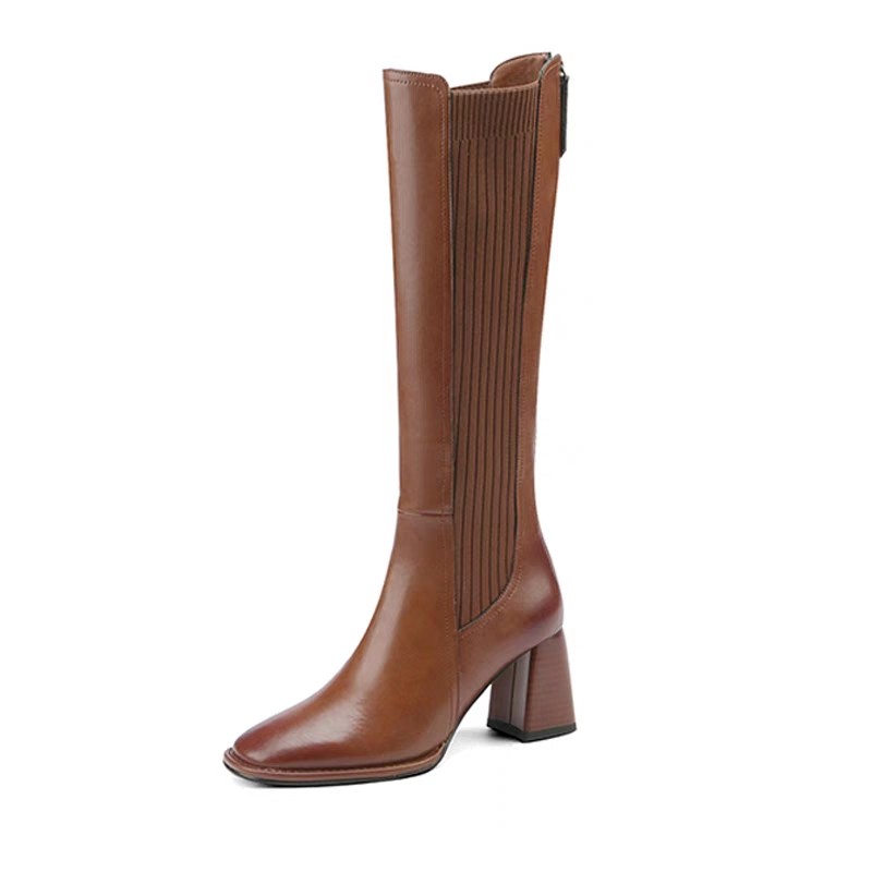 Kniehoge sokboots voor dames,  - Knee High Sock Women recensie en prijs