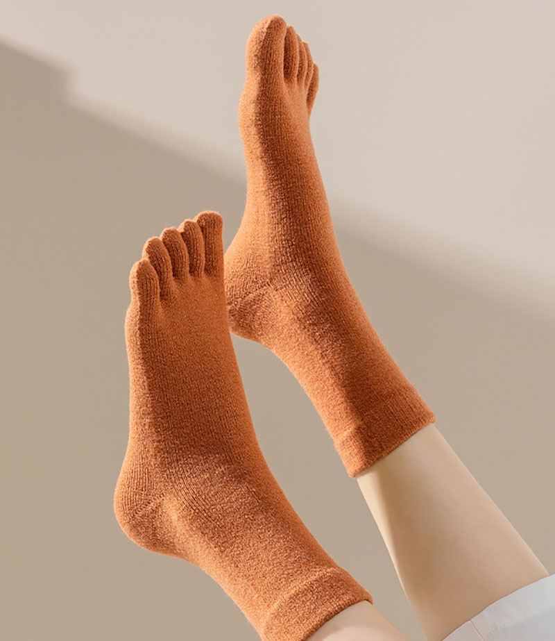 Herfst Winter Verdikte Kasjmie - Toe Sock Split recensie en prijs