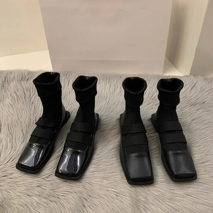 Britse stijl vierkante gebreid - No Show Sock Women recensie en prijs