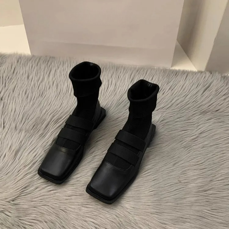 Britse stijl vierkante gebreid - No Show Sock Women recensie en prijs